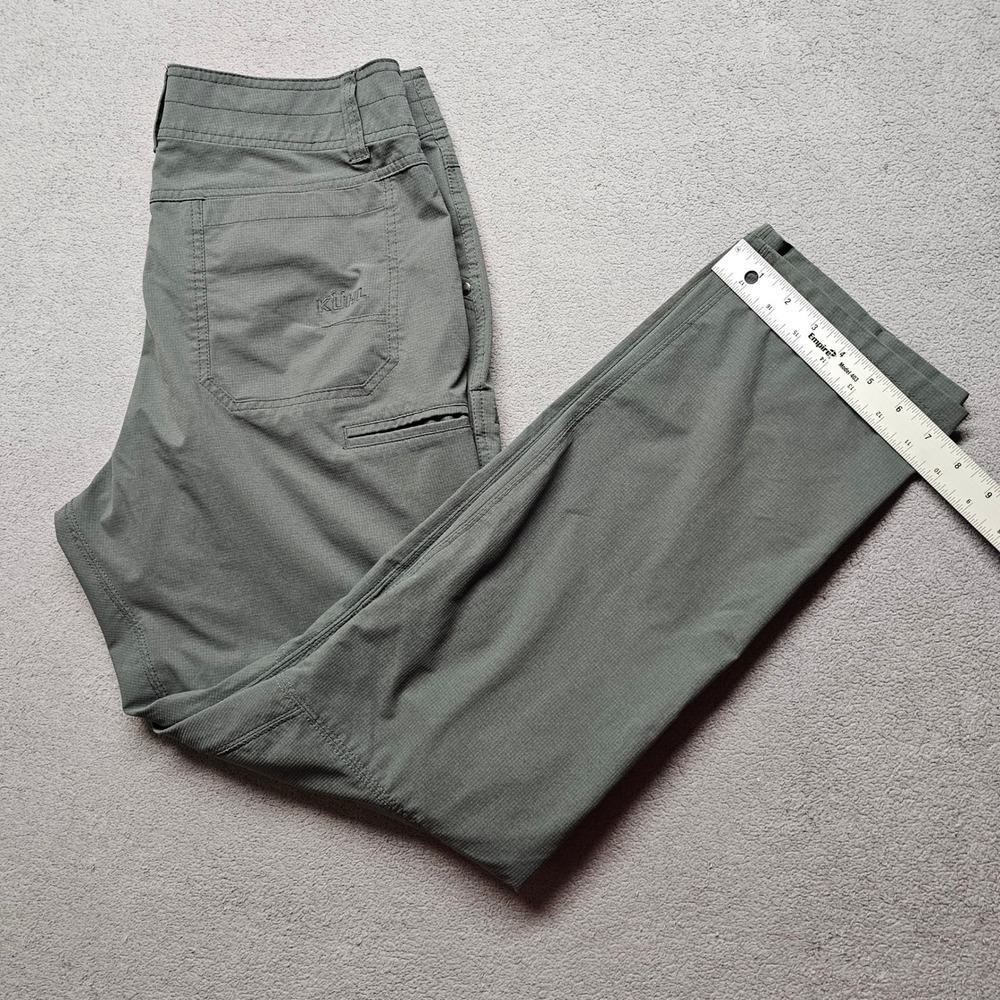 Kuhl Silencr Rogue Mens 33x30 Charcoal Grey Ripstop Technical Hiking Pants - Picture 11 of 13